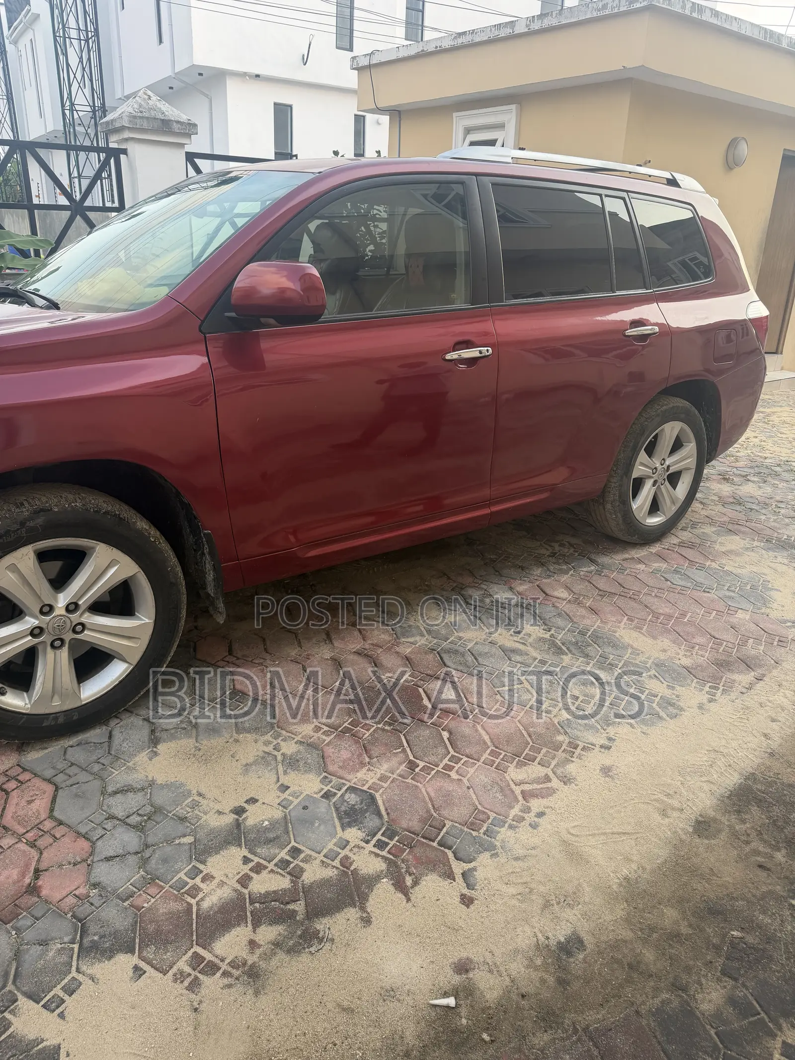Toyota Highlander Limited 2010 Burgundy