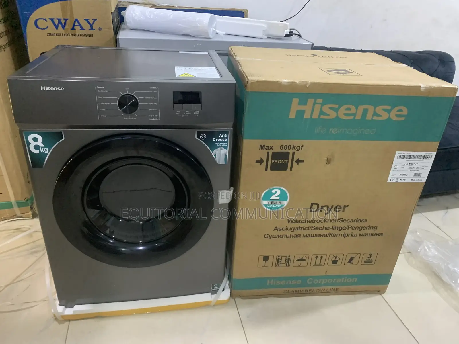 Hisense 8kg Automatic Tumble Dryer