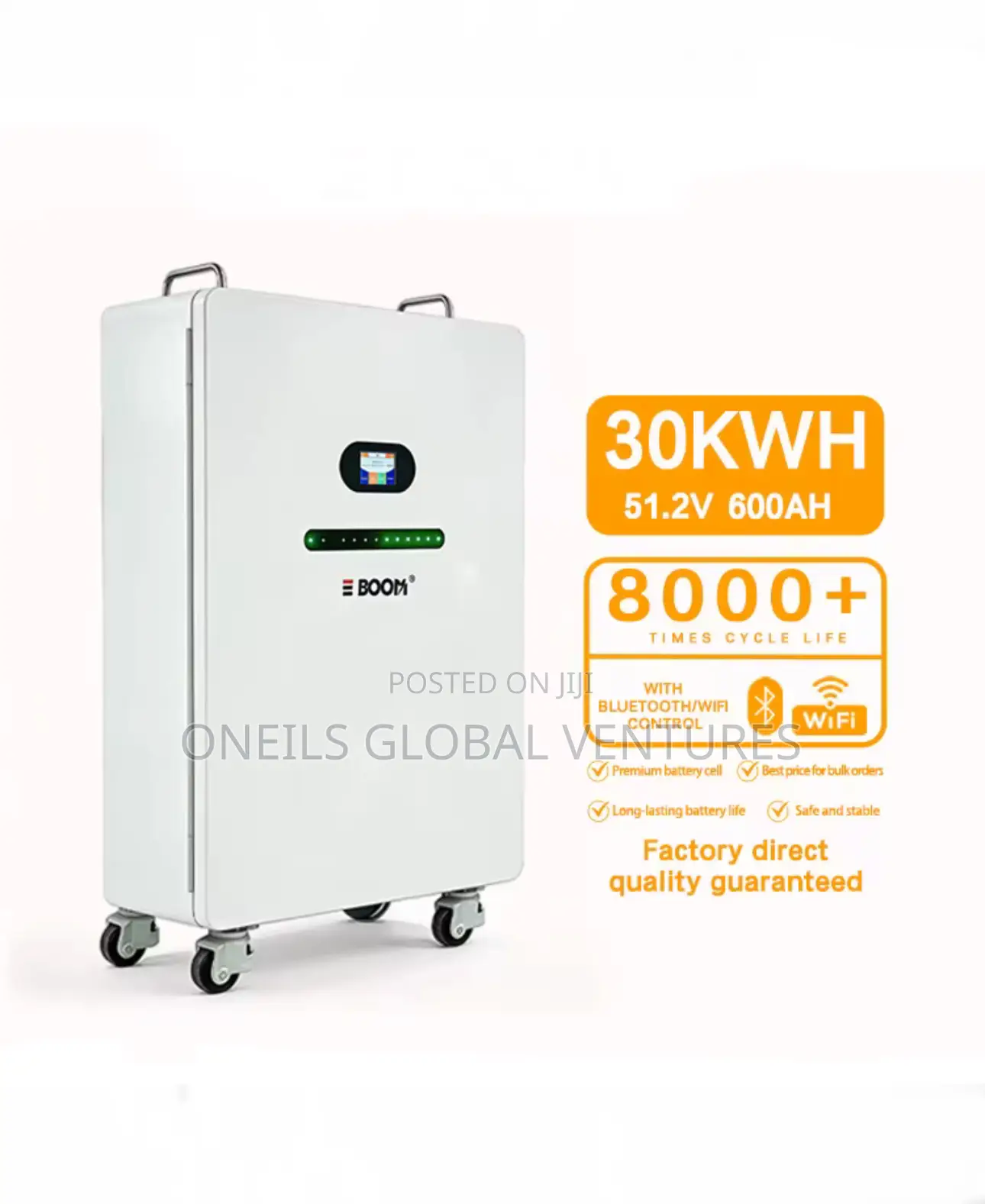 30kwh Lithium Battery