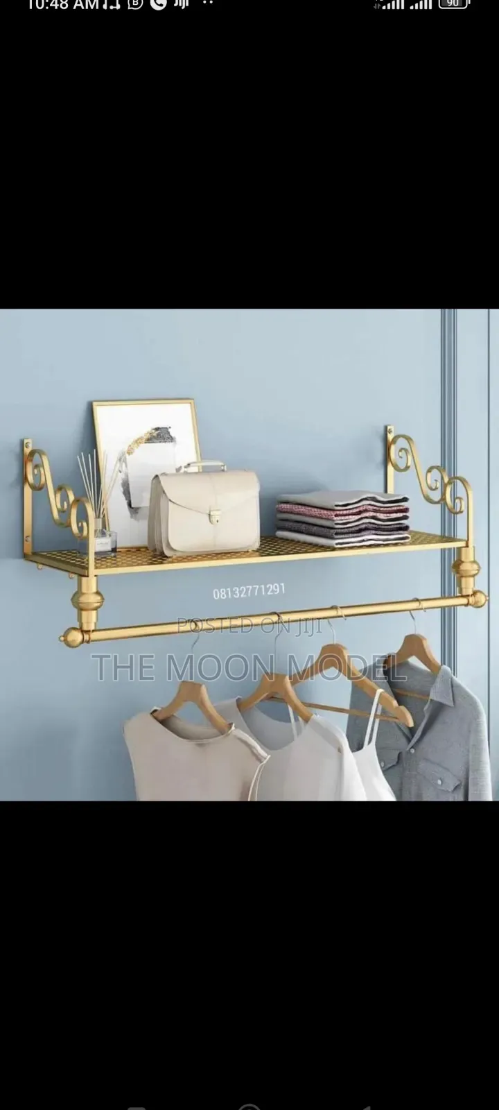 Wall Hanging Gold Hanger