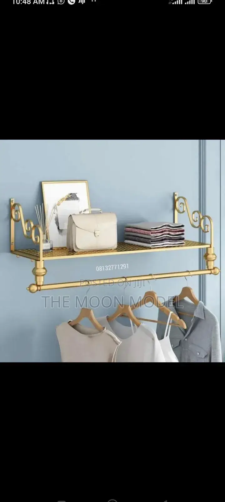 Wall Hanging Gold Hanger
