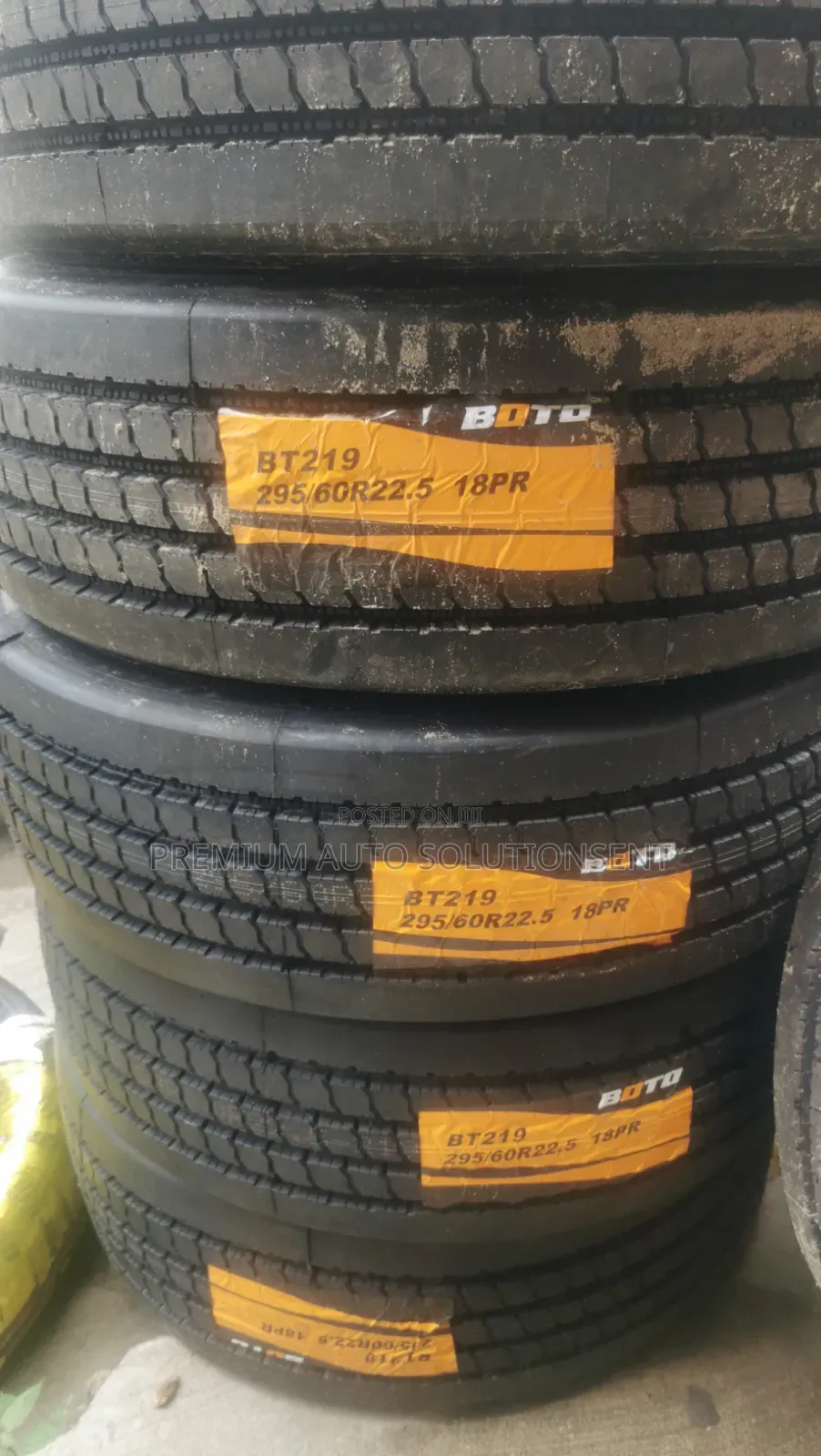 Brand New 295/60r22.5 Boto Tyre