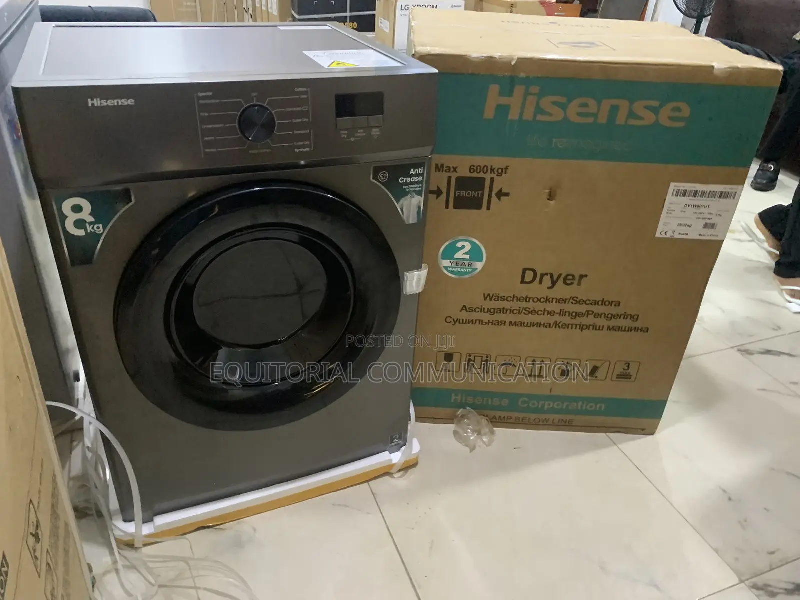 Hisense High Performance 8kg Dryer