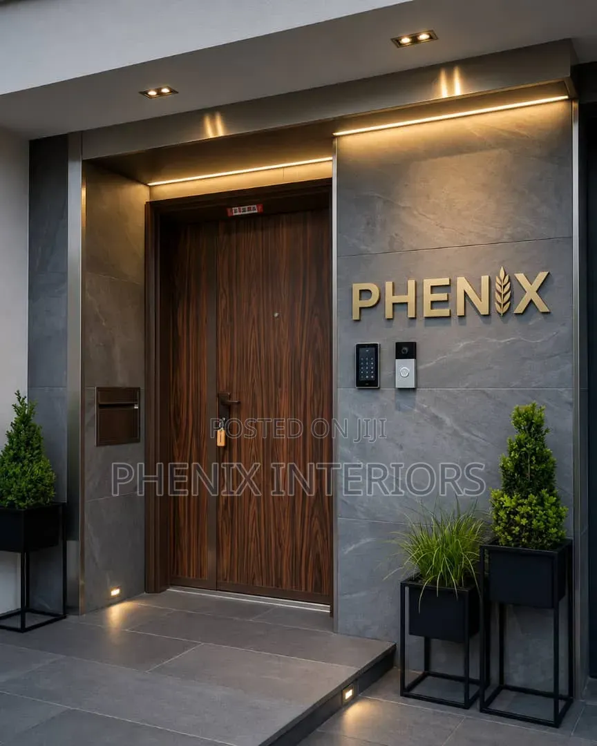 4ft ×7ft Israeli Security Hybrid Steel Entrance Door