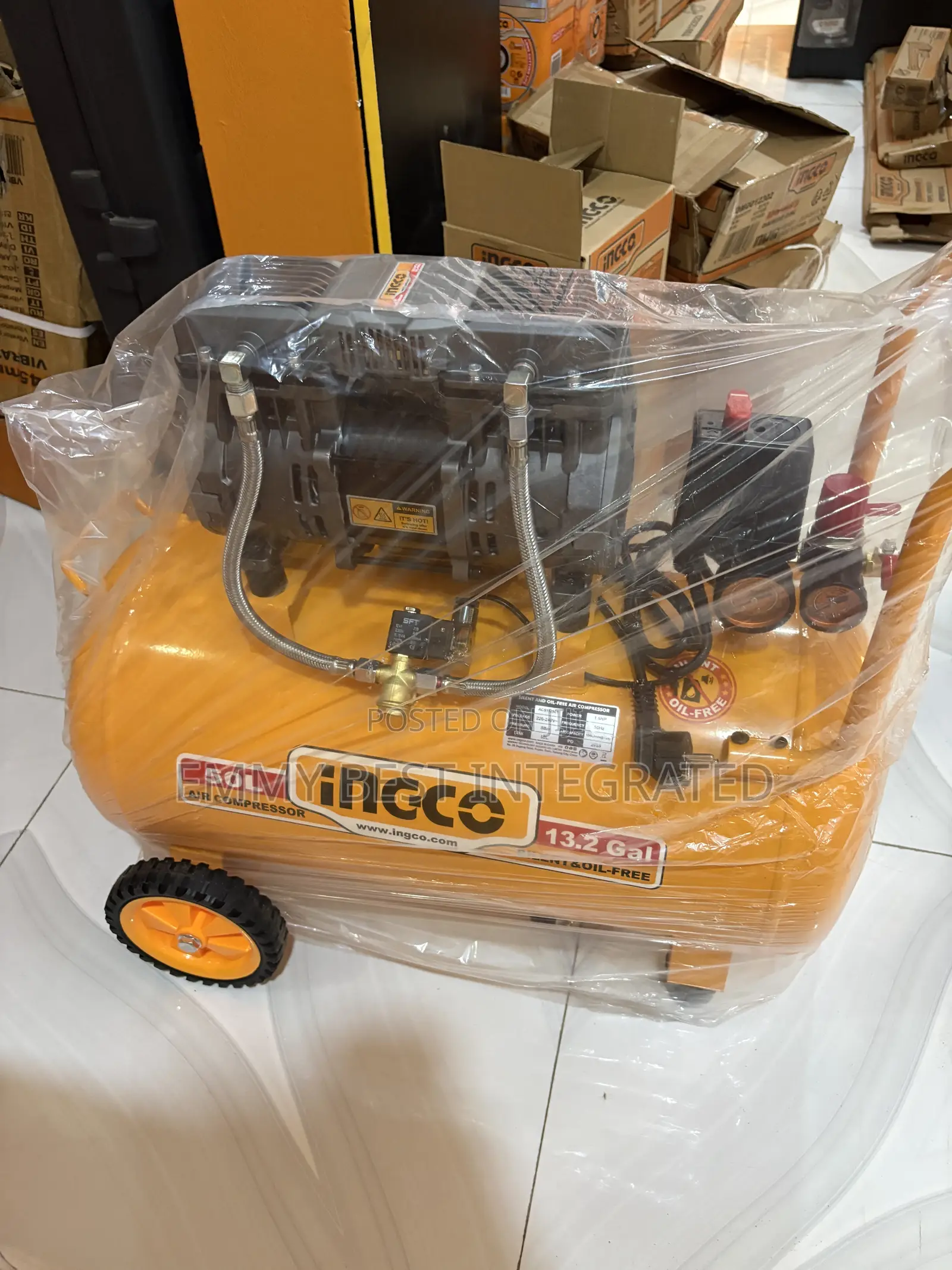 Ingco 50l Oil-free Air Compressor