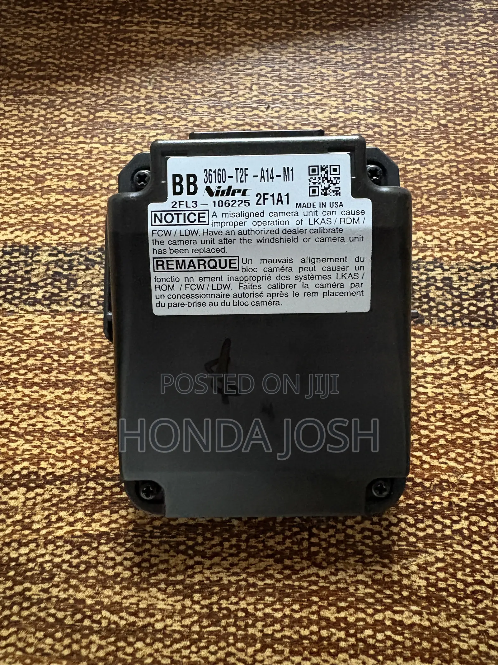 Windscreen Camera 2016/2017 Honda Accord
