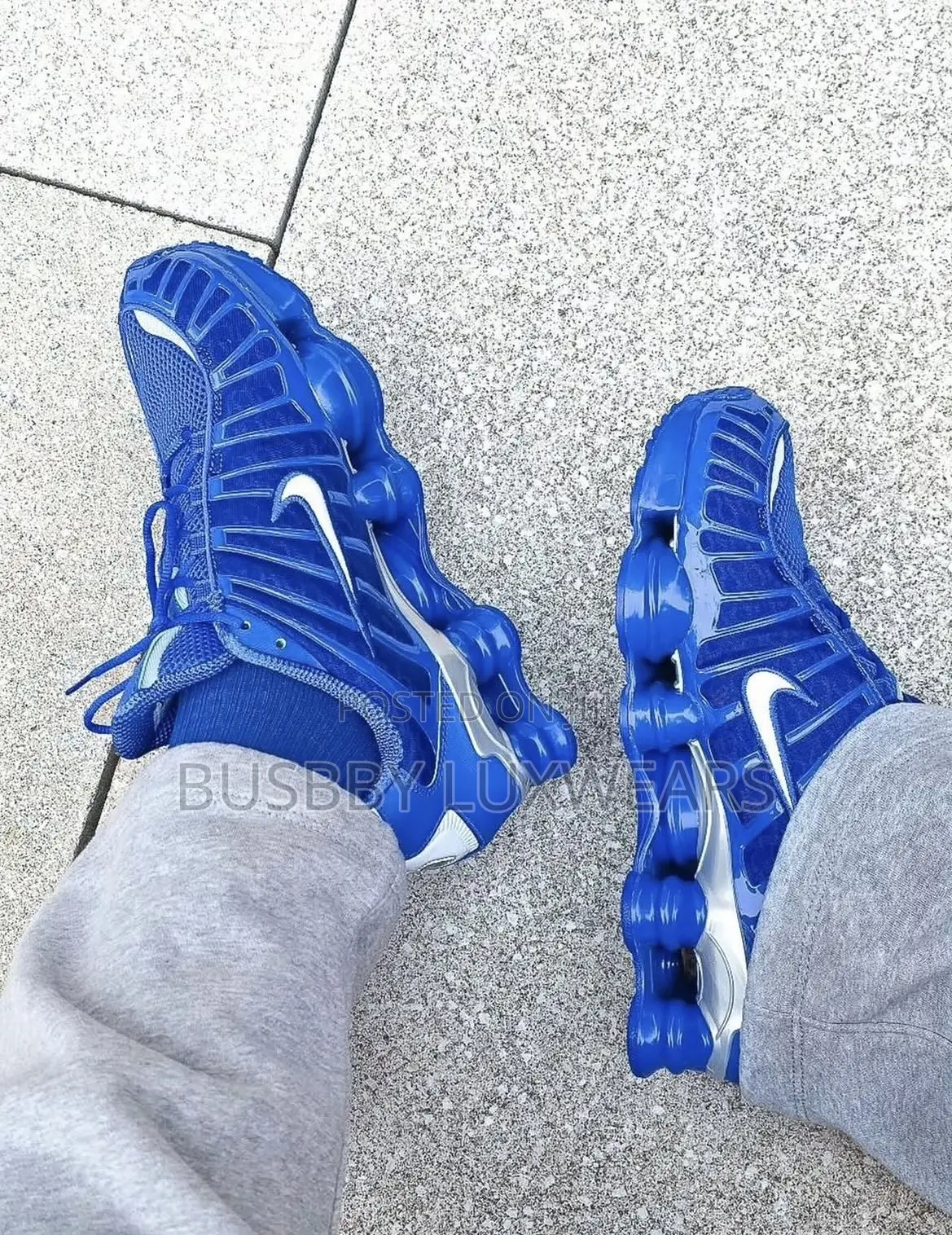 Nike Shox Tl Mens Running Sneakers.