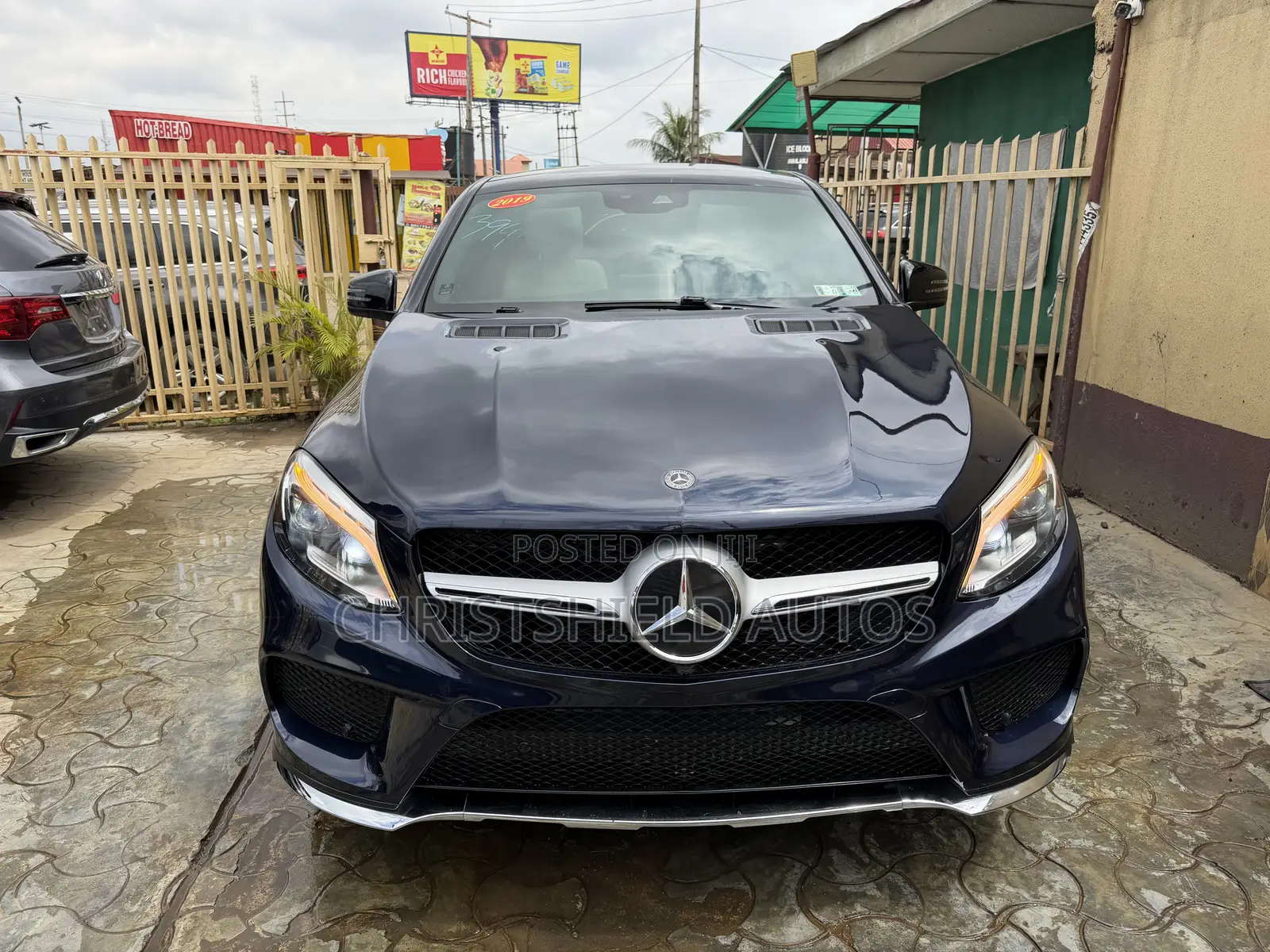 Mercedes-Benz GLE-Class AMG GLE 43 4MATIC 2019 Blue