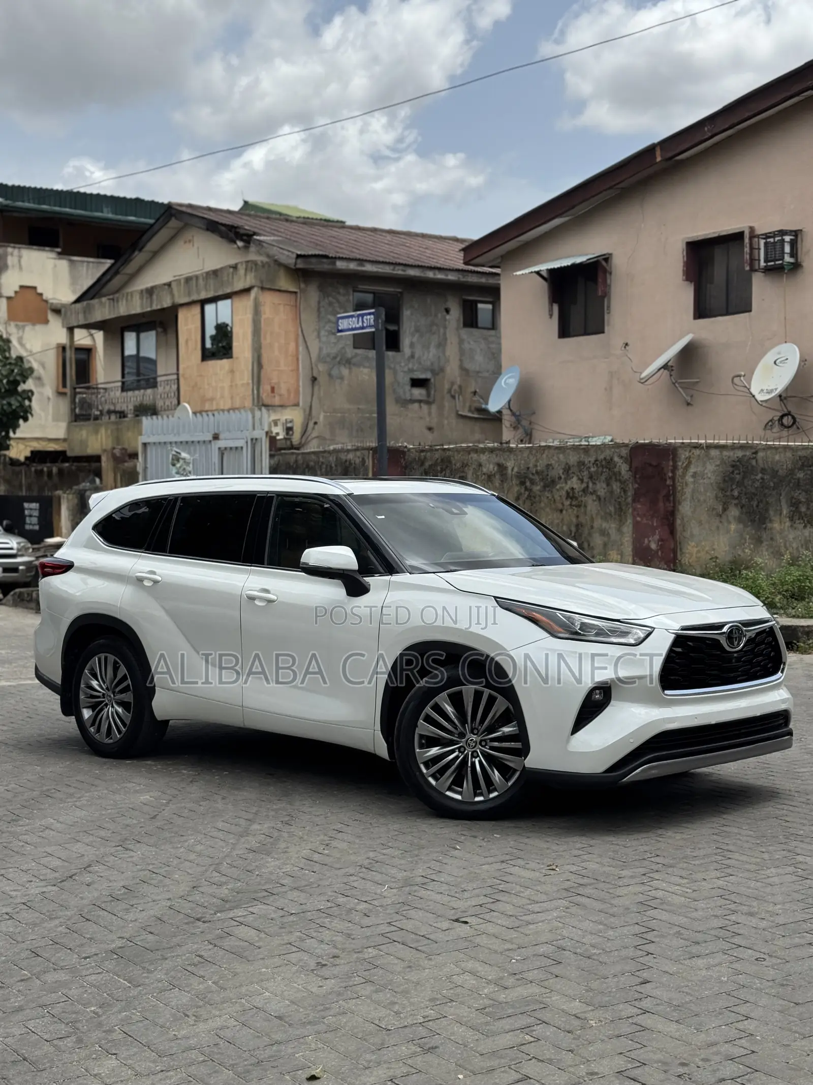 Toyota Highlander Platinum 2021 White