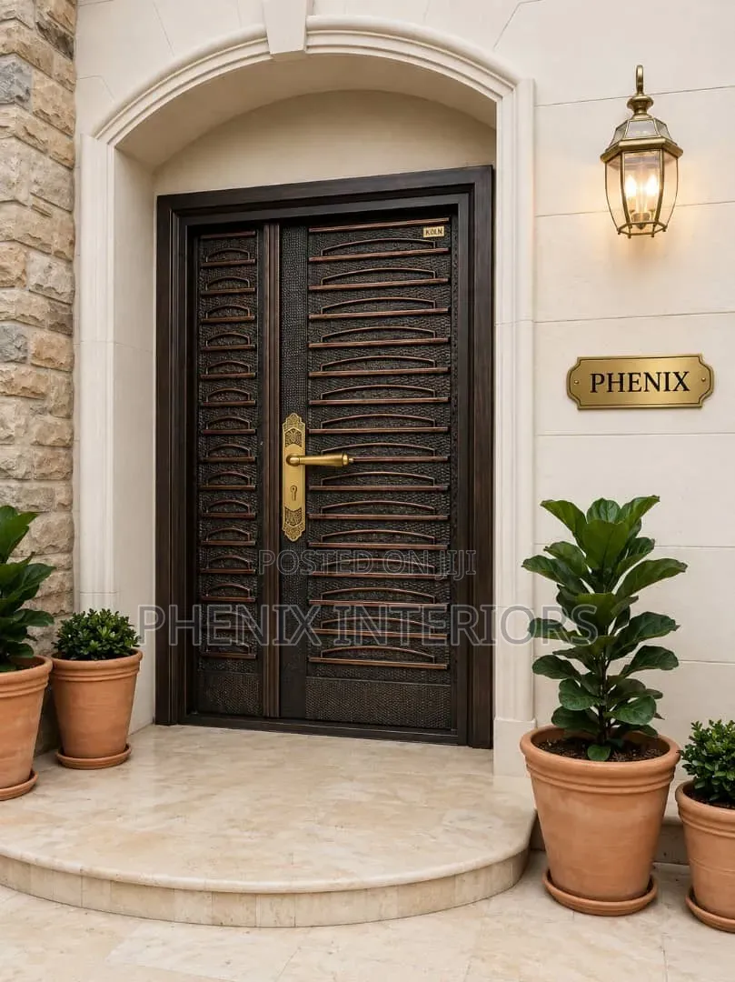 4ft × 7ft Cast Security Steel Door