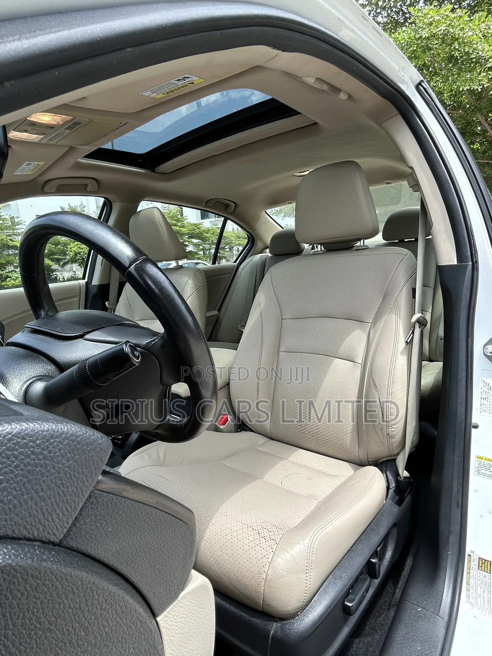 Honda Accord EX-L 4dr Sedan (2.4L 4cyl CVT) 2015 White