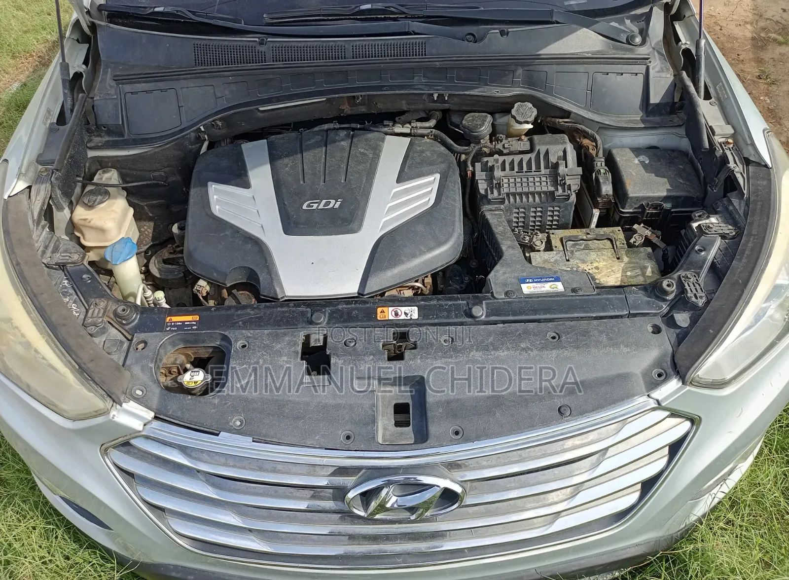 Hyundai Santa Fe 2013 Silver
