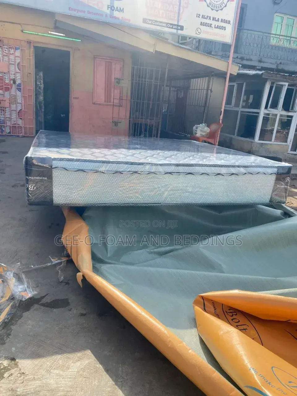 6x6 12 Spring Mattress