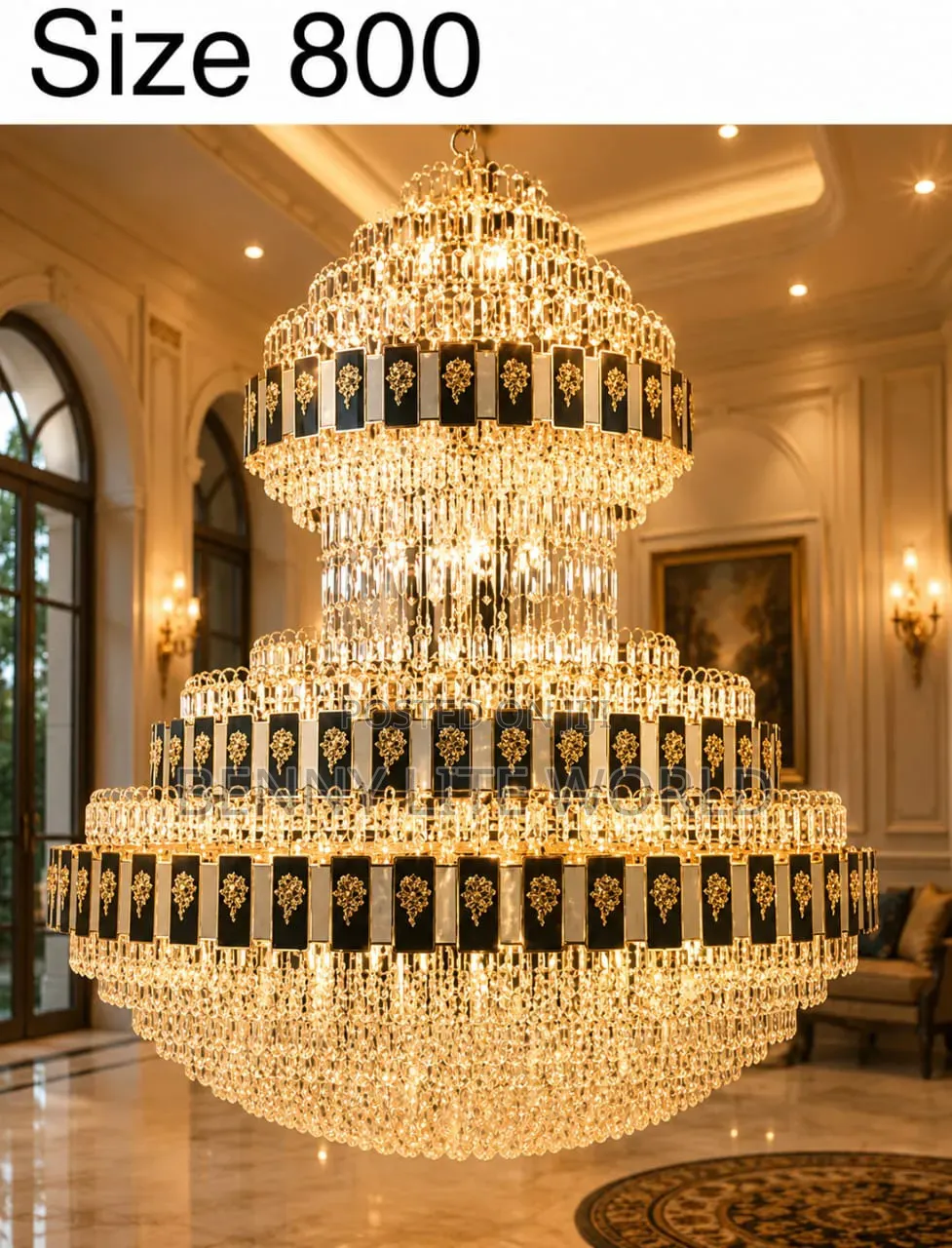 800mm Why You’Ll Love the Luxury Mansion Crystal Chandelier