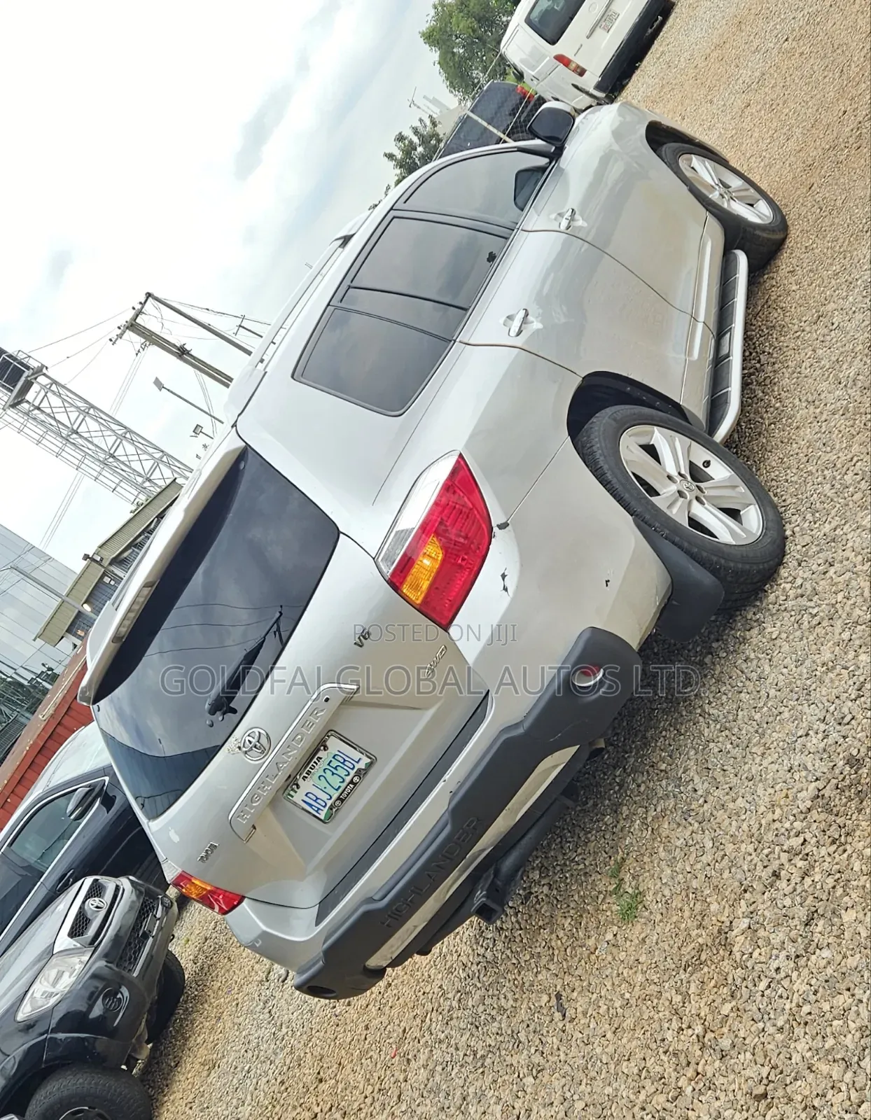 Toyota Highlander Sport 4x4 2009 Silver