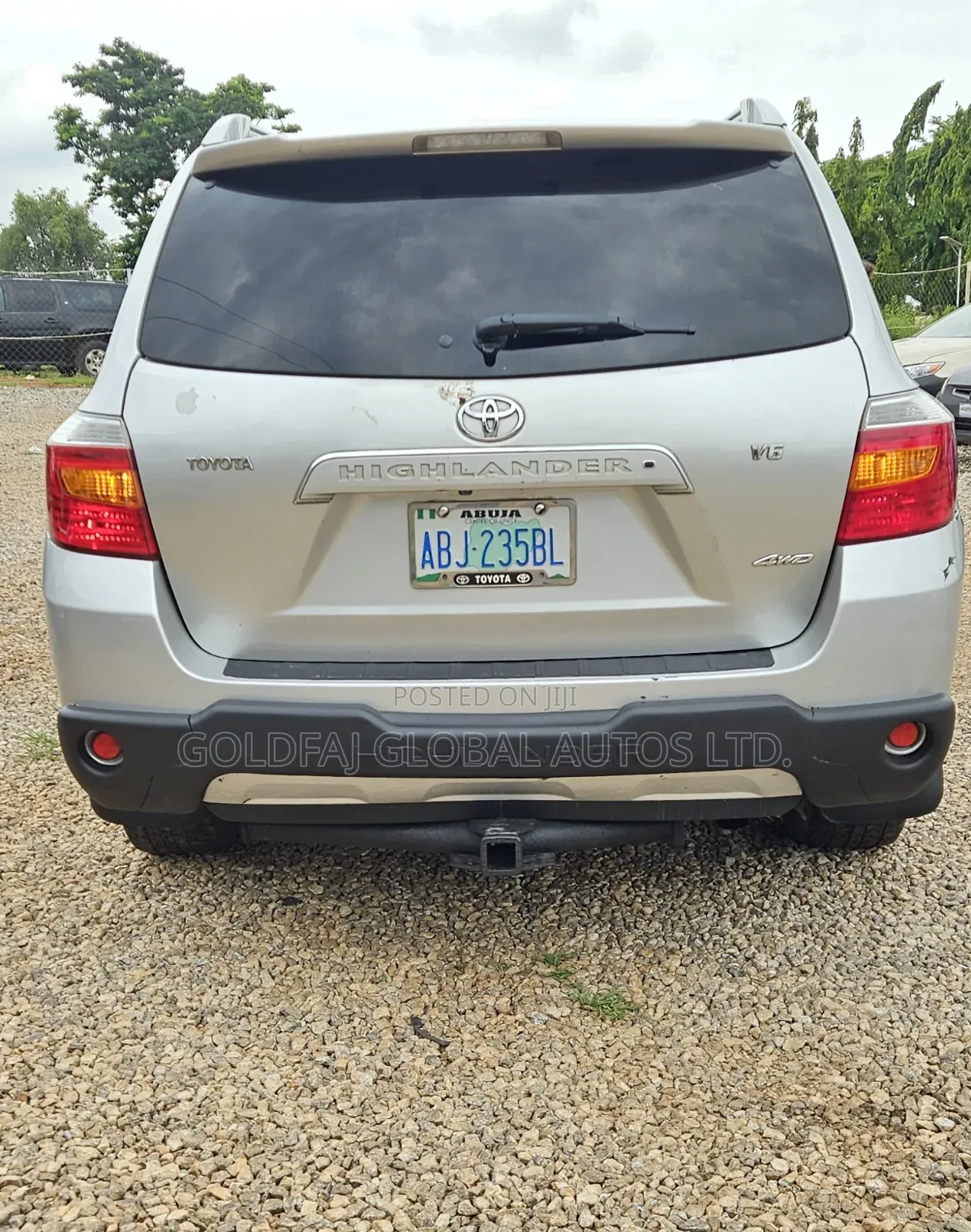 Toyota Highlander Sport 4x4 2009 Silver