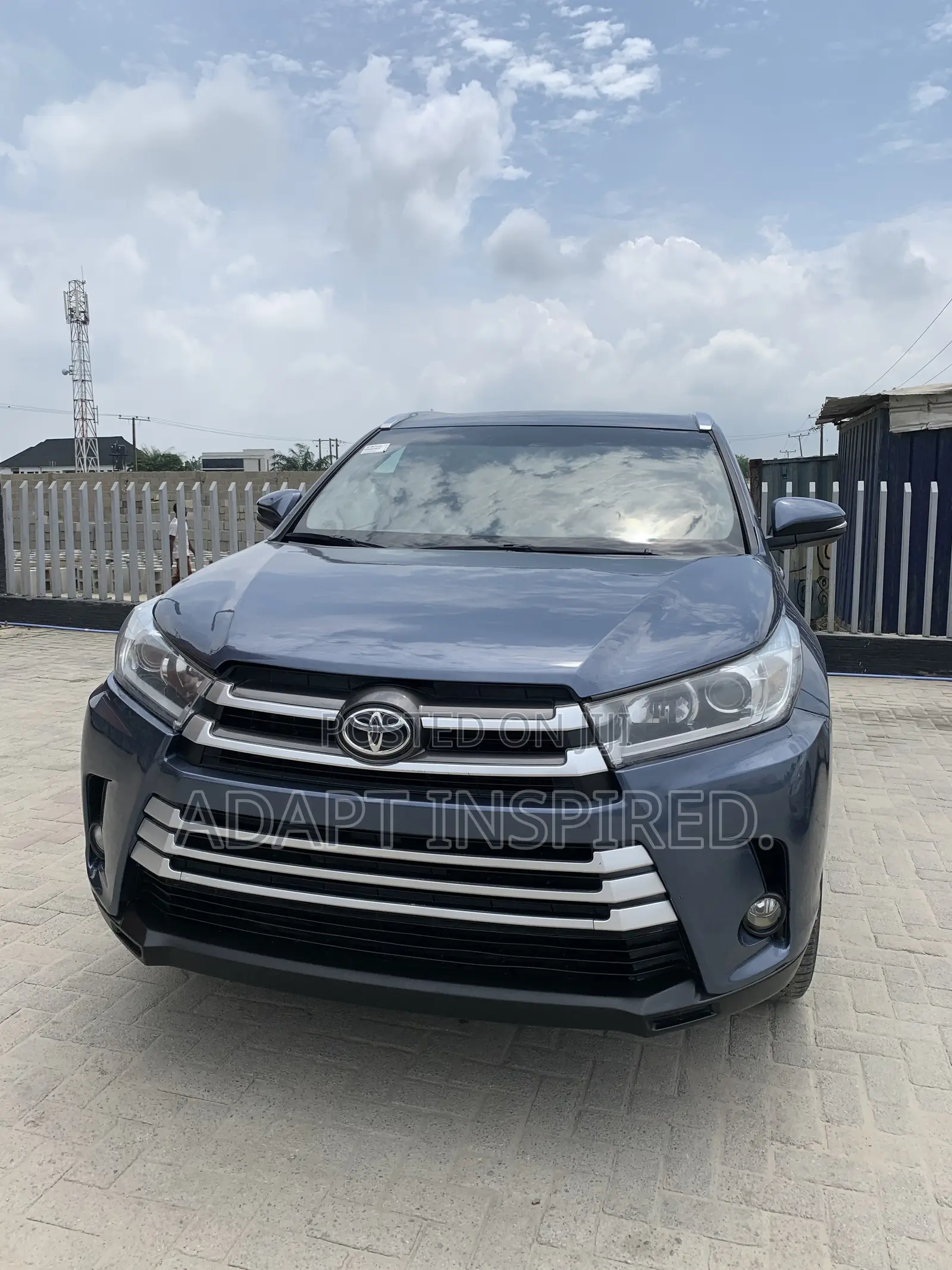 Toyota Highlander 2017 Blue
