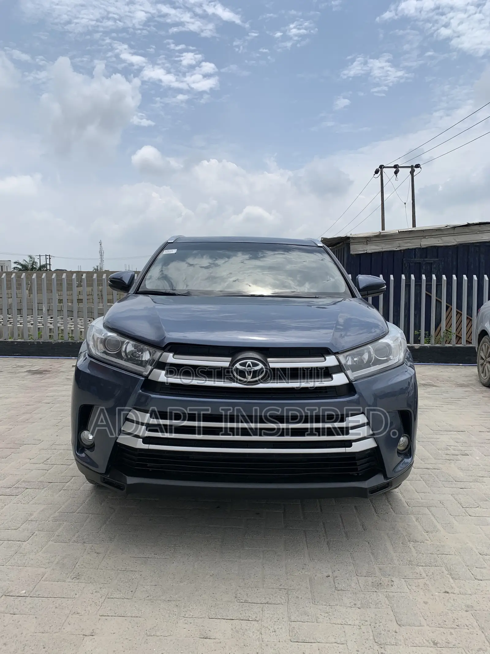 Toyota Highlander 2017 Blue