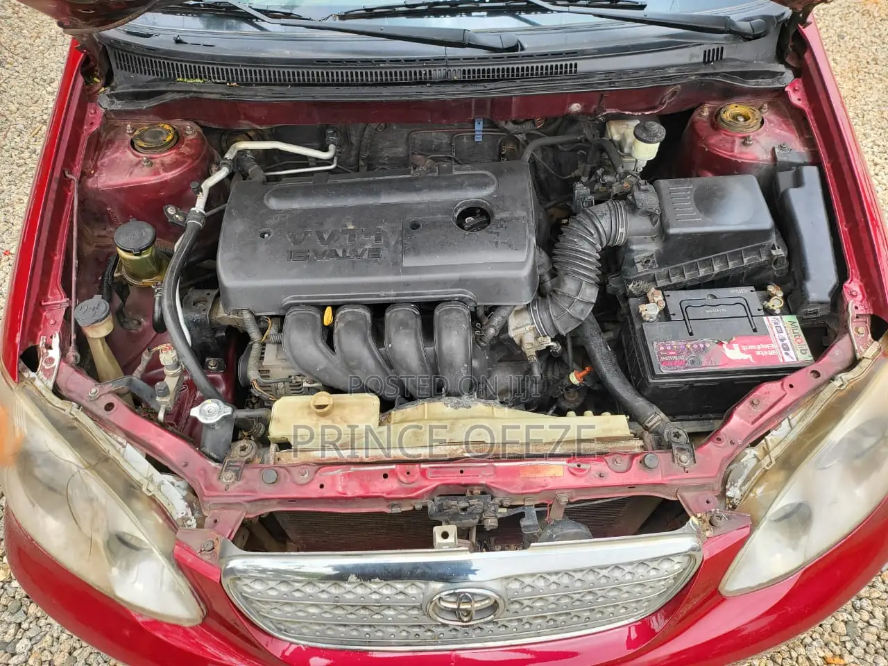 Toyota Corolla 2007 Red