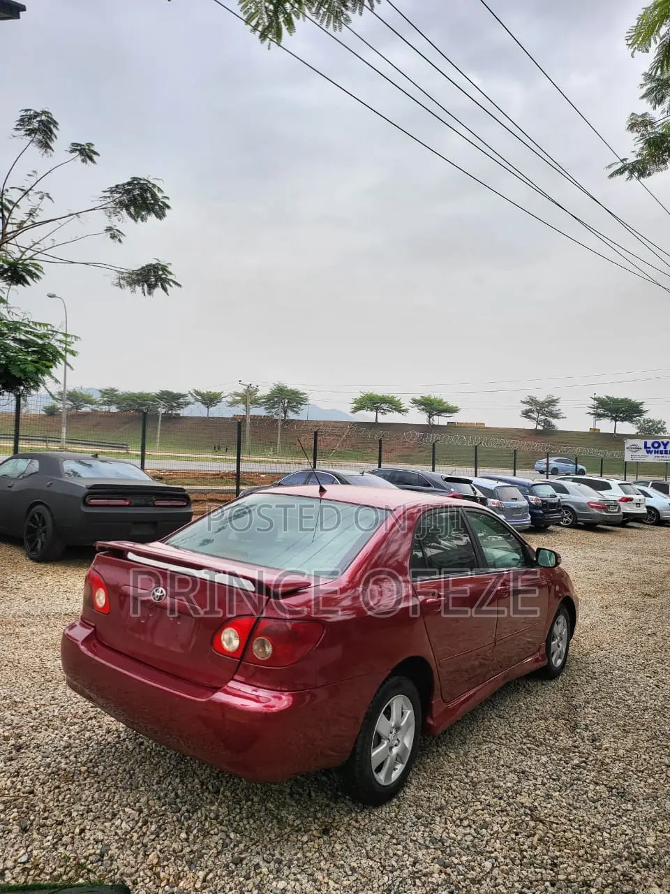 Toyota Corolla 2007 Red