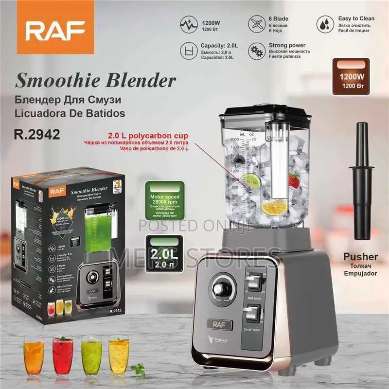 Raf 2liter Industrial Blender