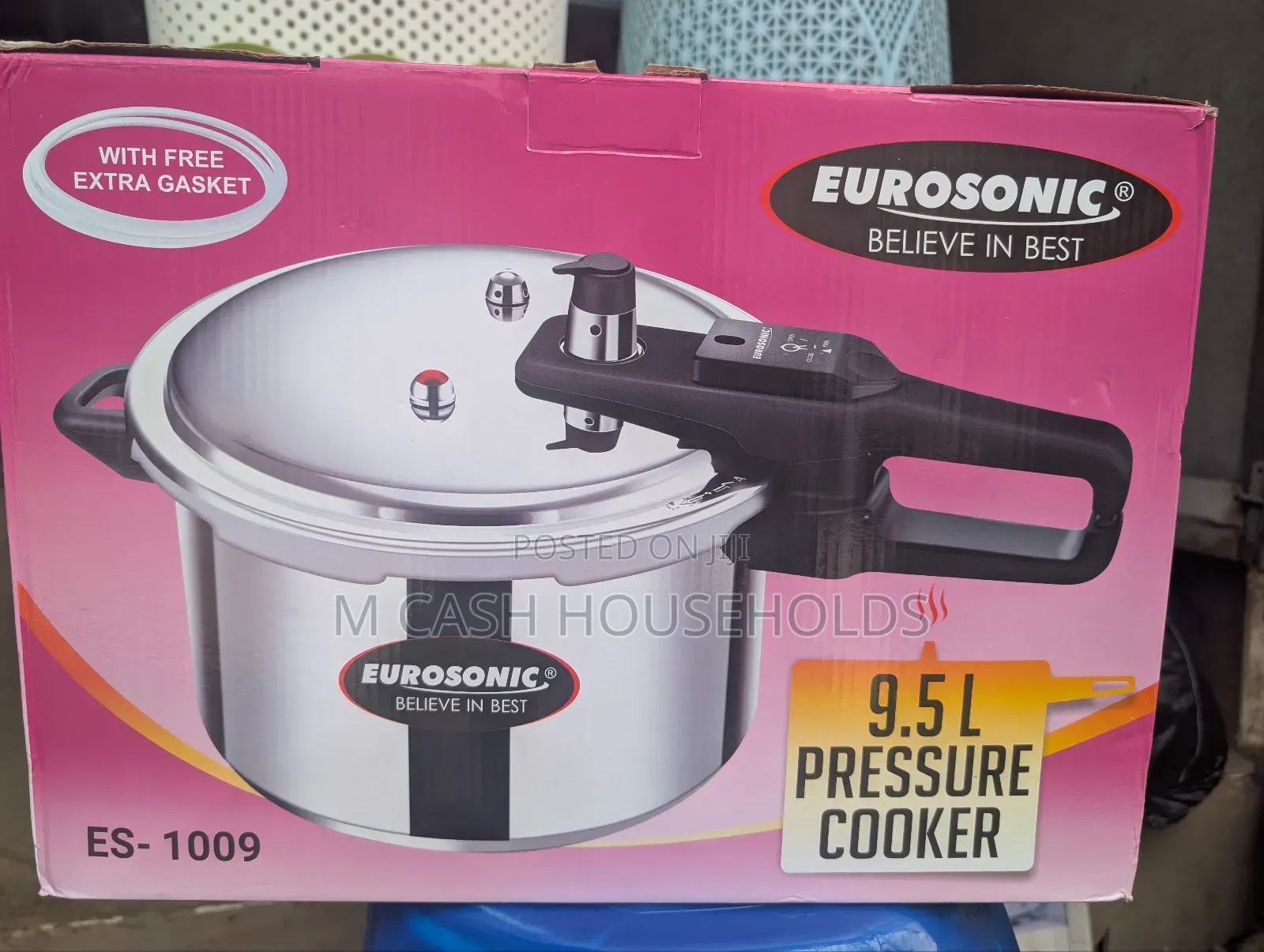 Eurosonic 9.5 Pressure Pot