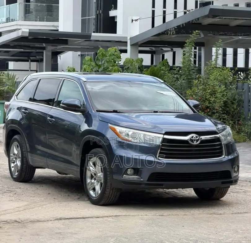 Toyota Highlander Limited V6 4x4 (3.5L 6cyl 6A) 2016 Blue