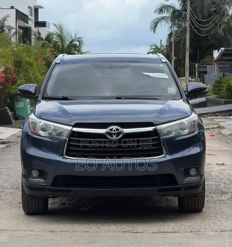 Toyota Highlander Limited V6 4x4 (3.5L 6cyl 6A) 2016 Blue