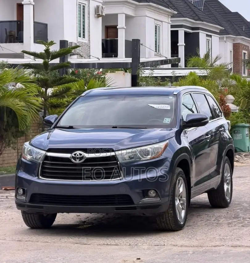 Toyota Highlander Limited V6 4x4 (3.5L 6cyl 6A) 2016 Blue