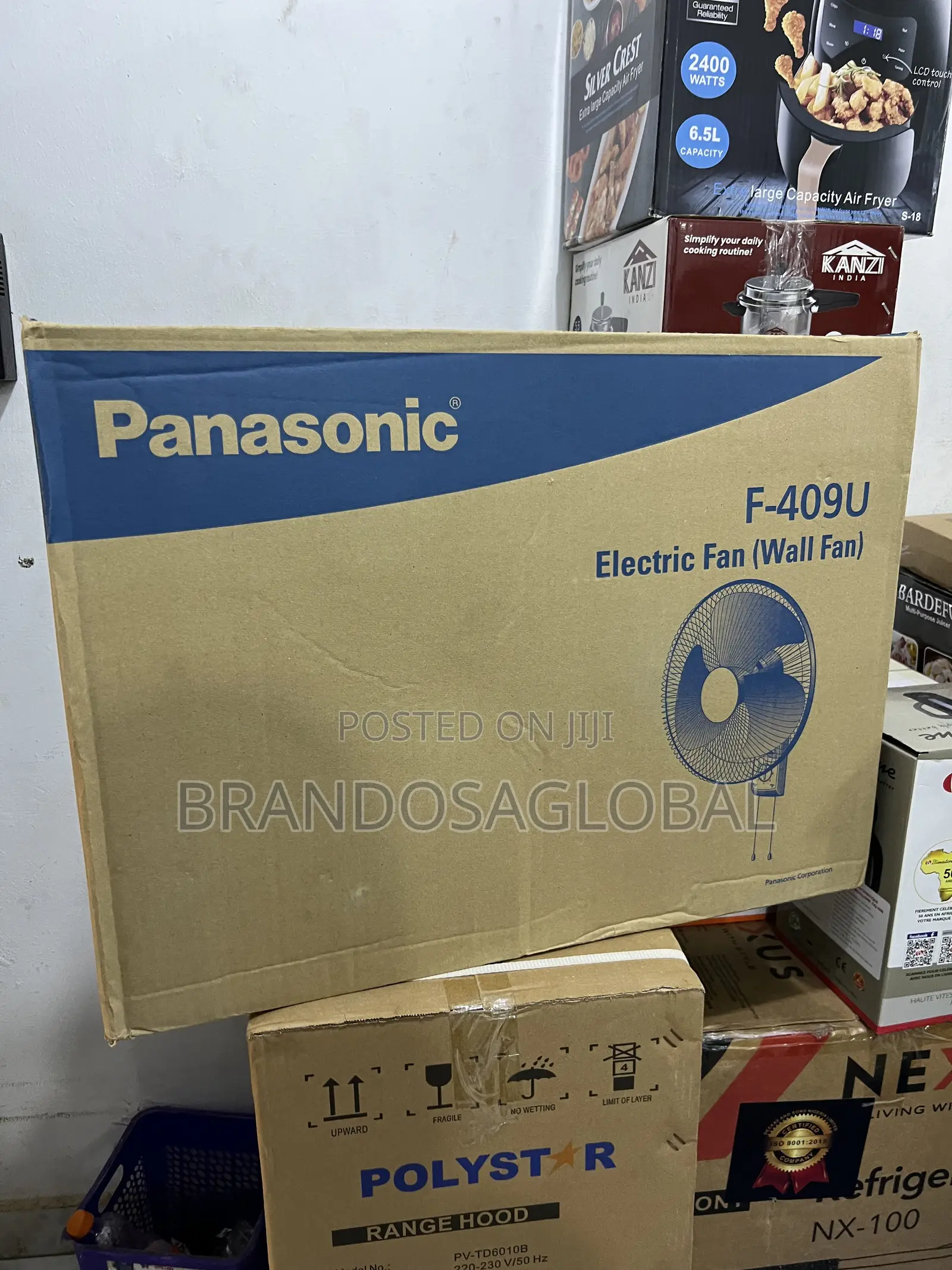Panasonic 16 Inches Wall Fan [F-409u] Everyday Cooling Solution