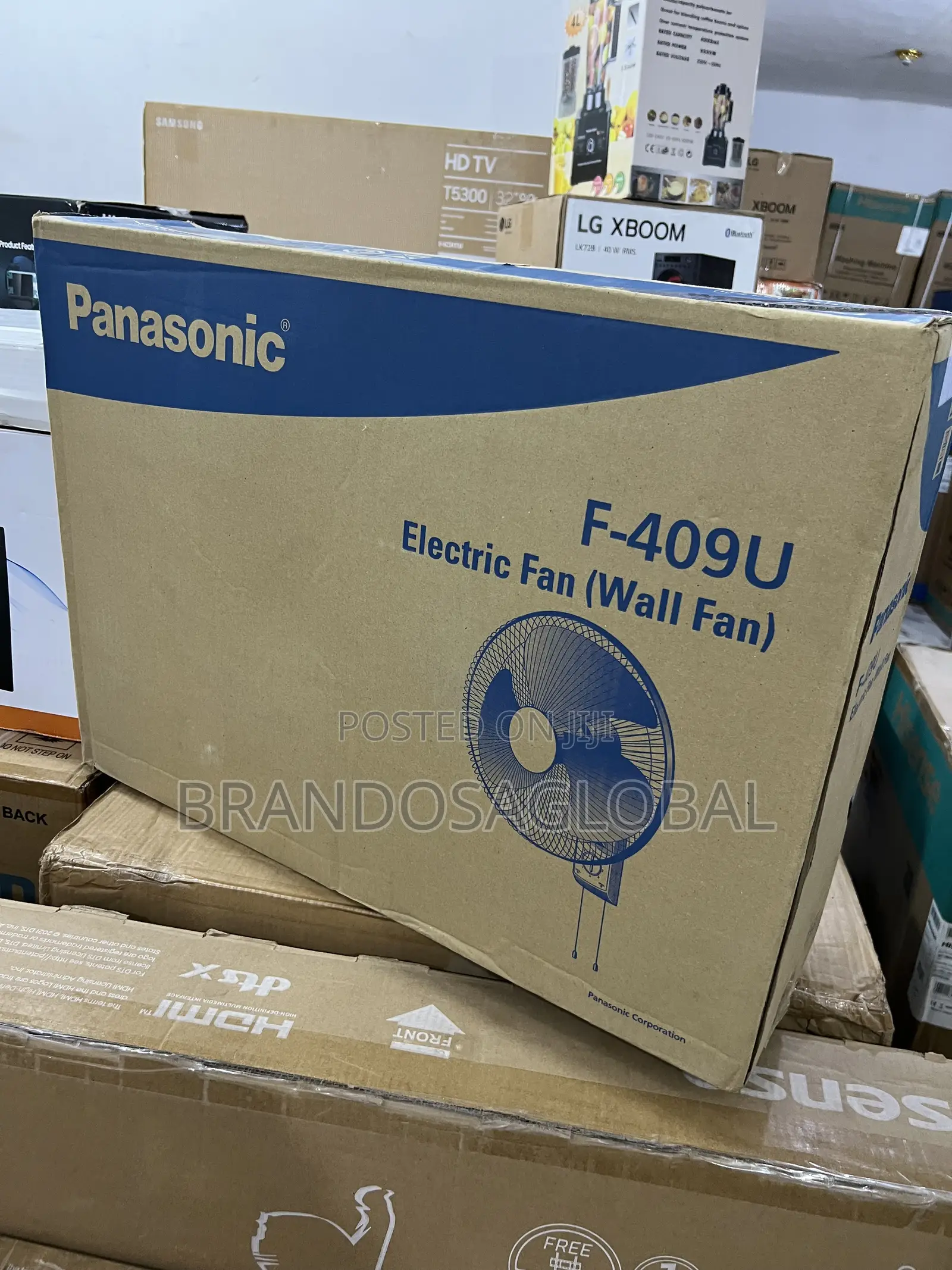 Panasonic 16 Inches Wall Fan [F-409u] Premium Wall Mounted Fan