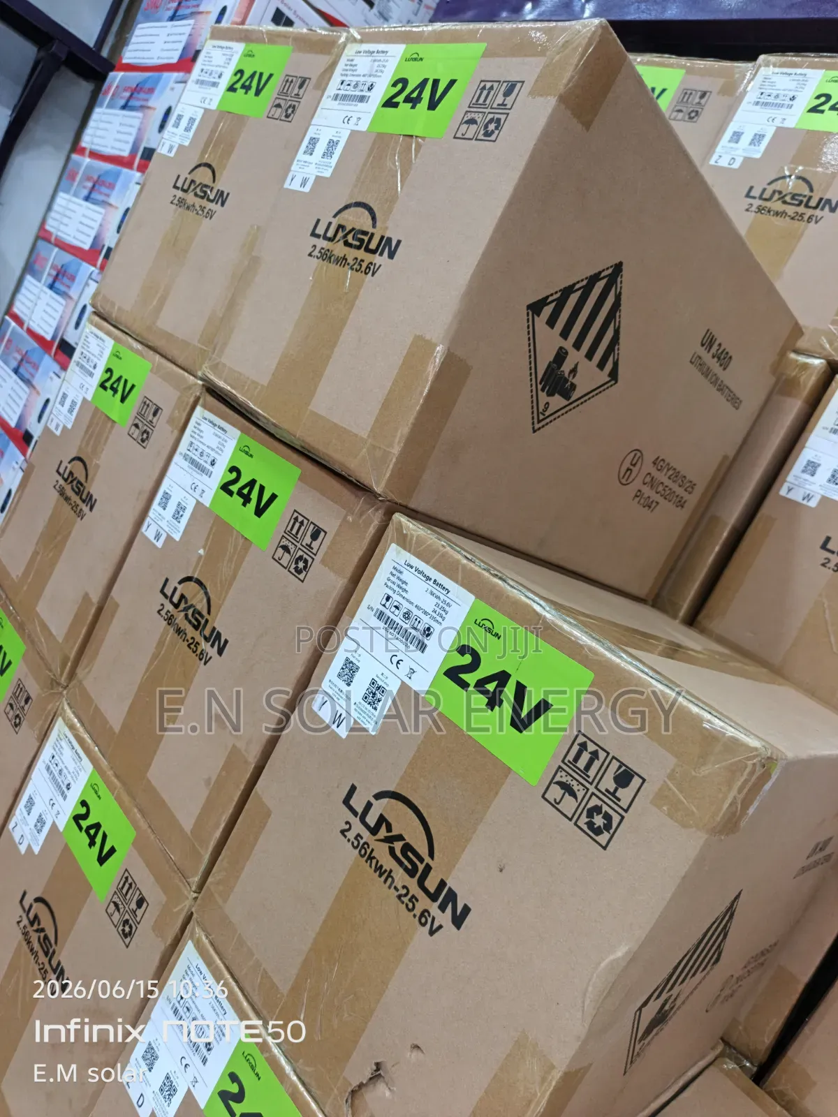 2.5kwh/24v Luxsun Lithium Battery Available