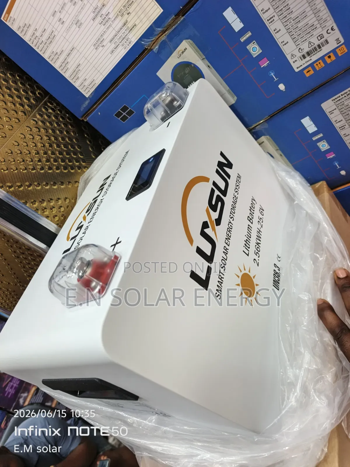 2.5kwh/24v Luxsun Lithium Battery Available