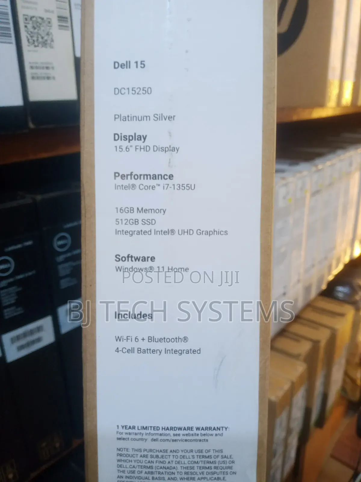 New Laptop Dell Inspiron 15 16GB Intel Core i7 SSD 512GB