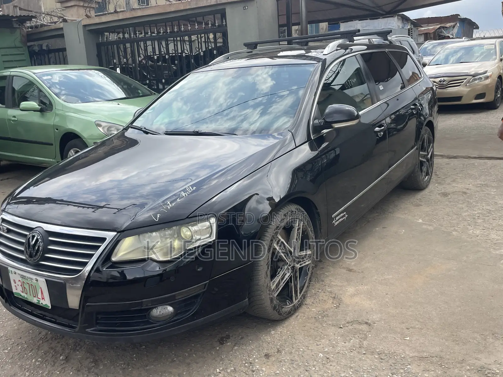 Volkswagen Passat 3.2 V6 Sportline DSG 2009 Black