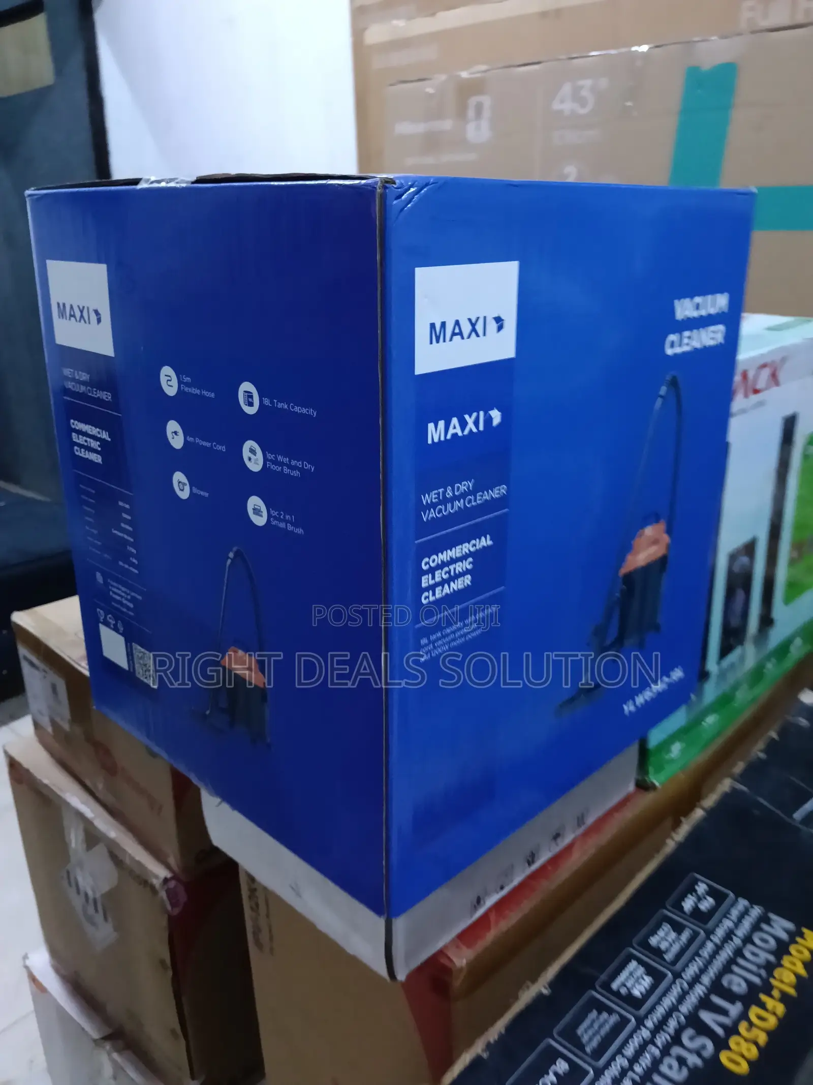 Maxi Powerful Vacuum Cleaner for Quick Cleaning