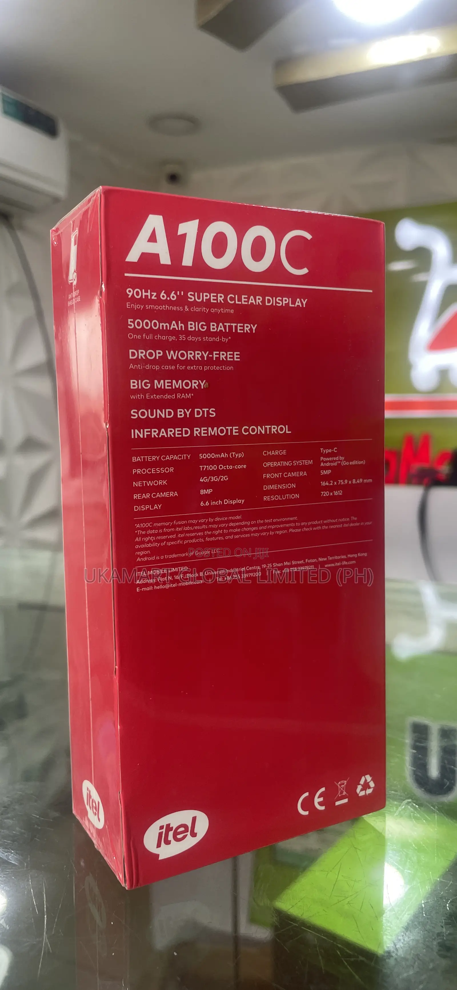 New Itel A100C 64 GB