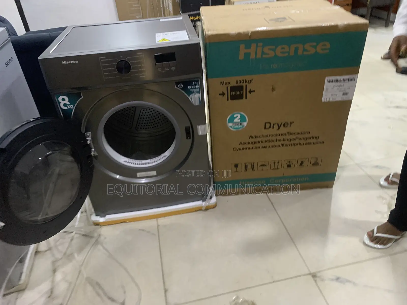 Hisense Large Capacity Dryer Dv1w801ut