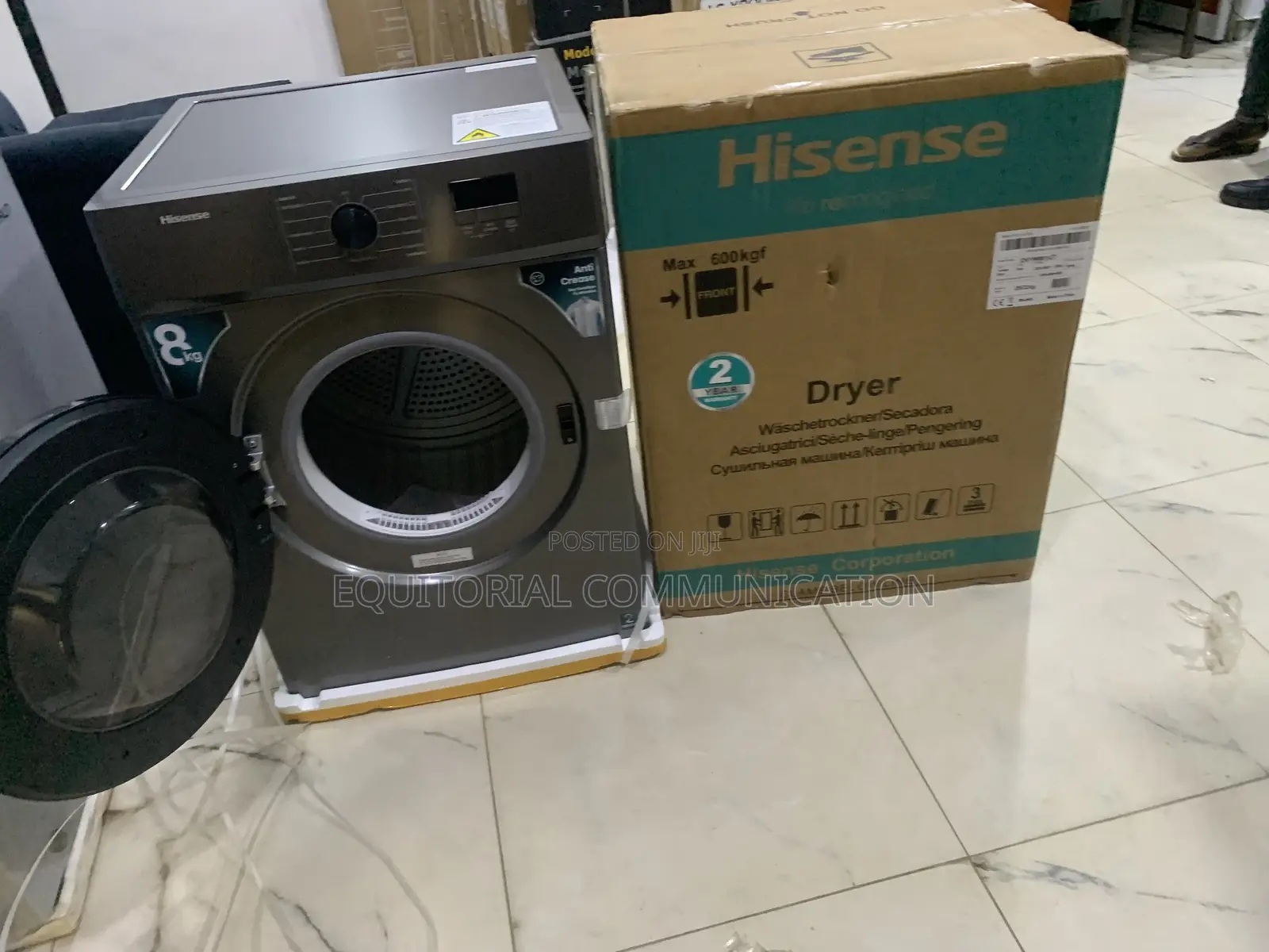 Hisense 8kg Dryer for Everyday Laundry