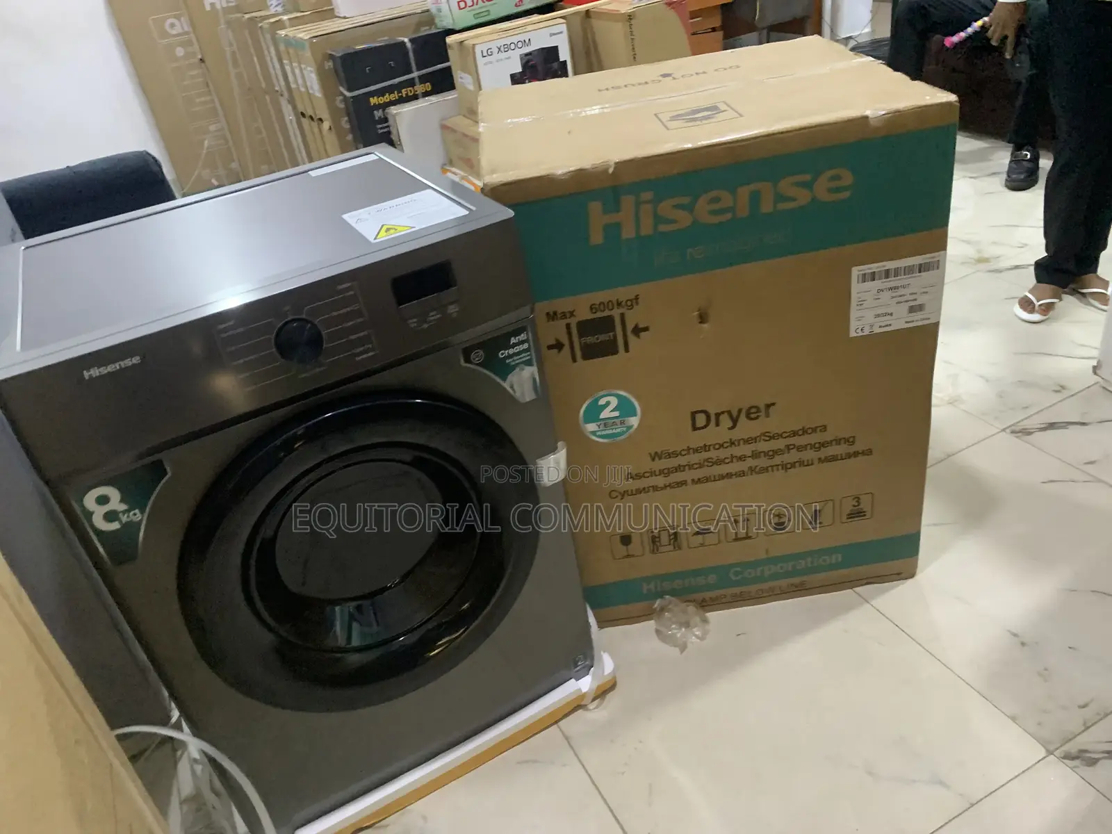 Hisense 8kg Dryer for Everyday Laundry