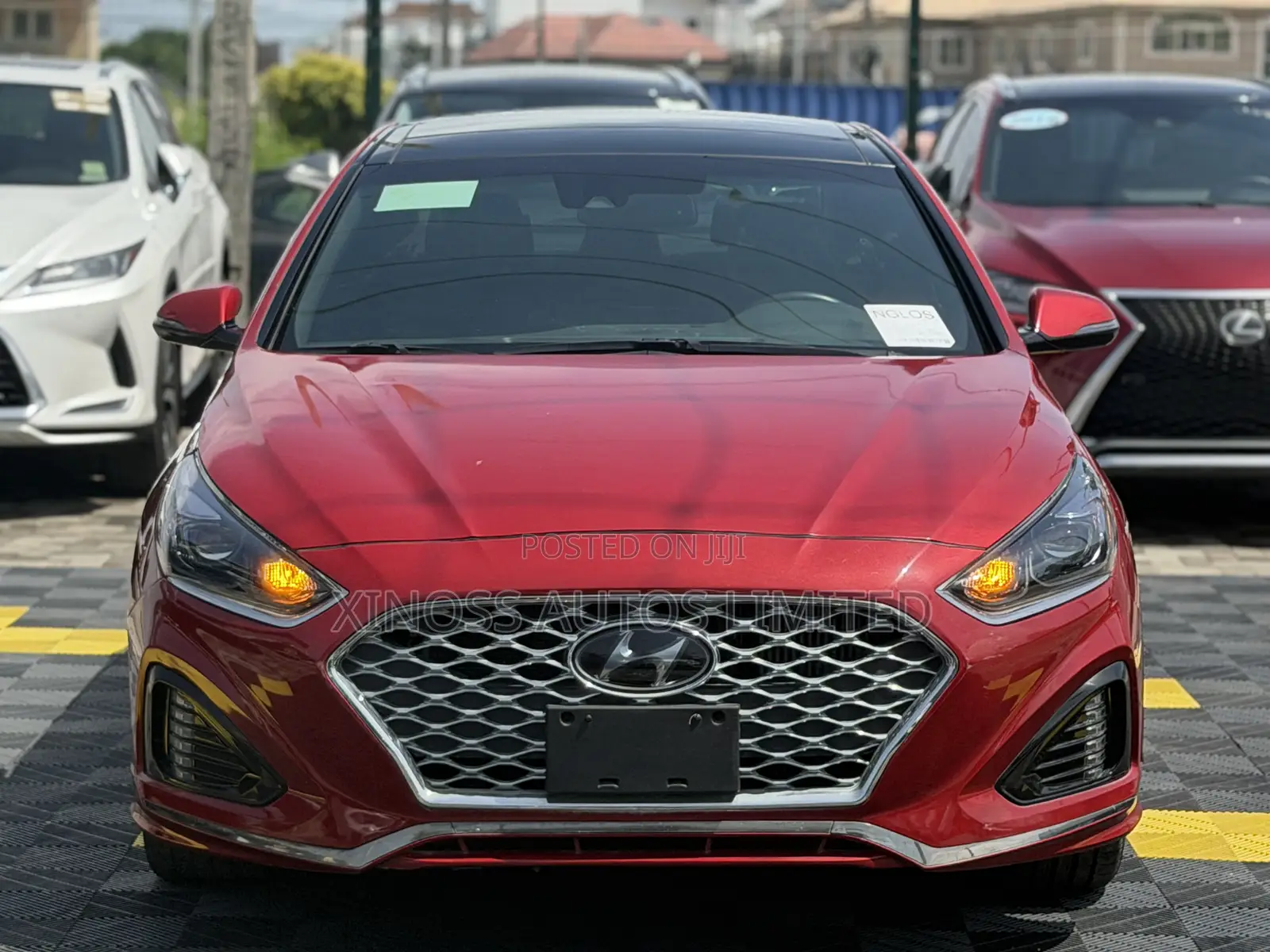 Hyundai Sonata Limited 2.0T 2019 Red