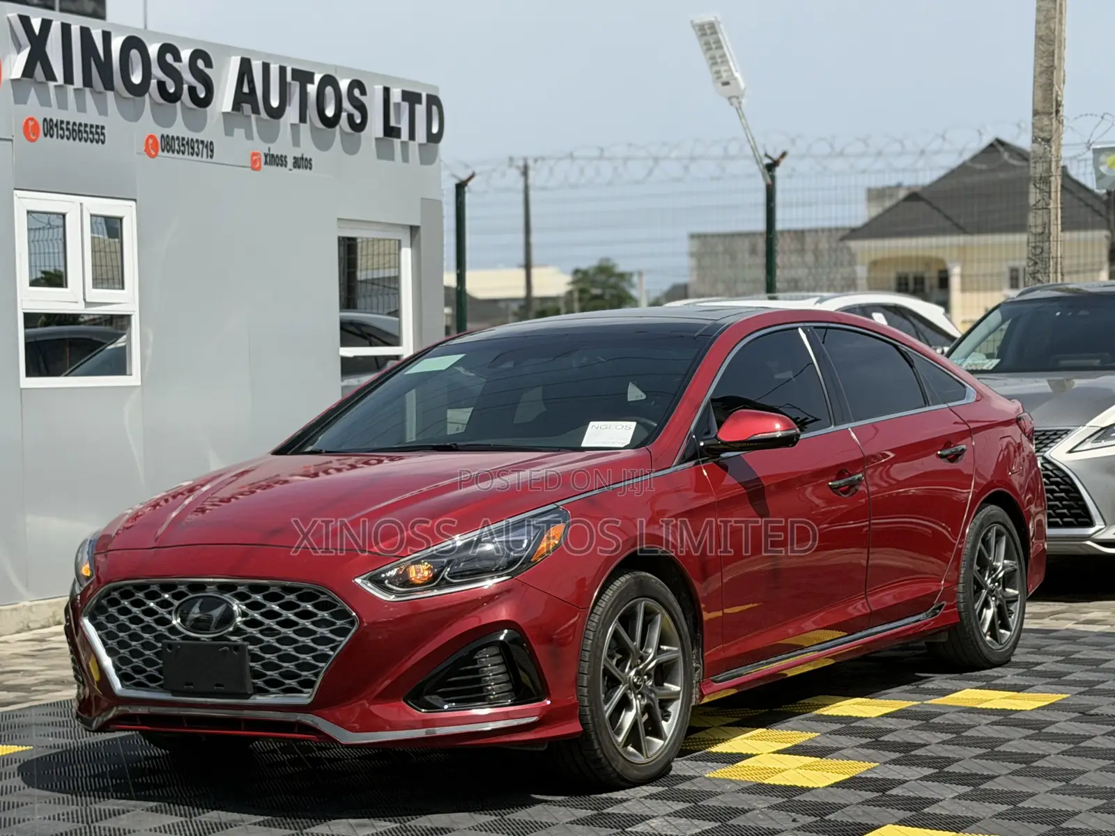 Hyundai Sonata Limited 2.0T 2019 Red