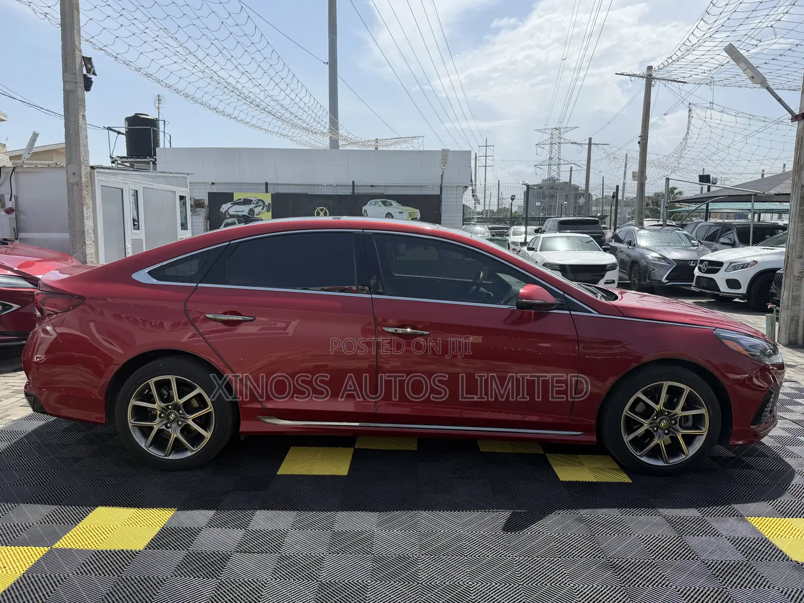 Hyundai Sonata Limited 2.0T 2019 Red