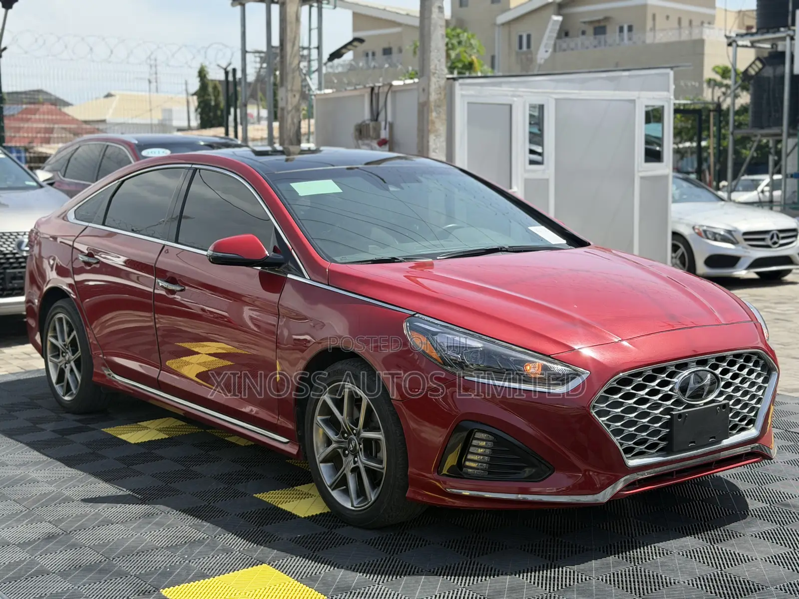 Hyundai Sonata Limited 2.0T 2019 Red