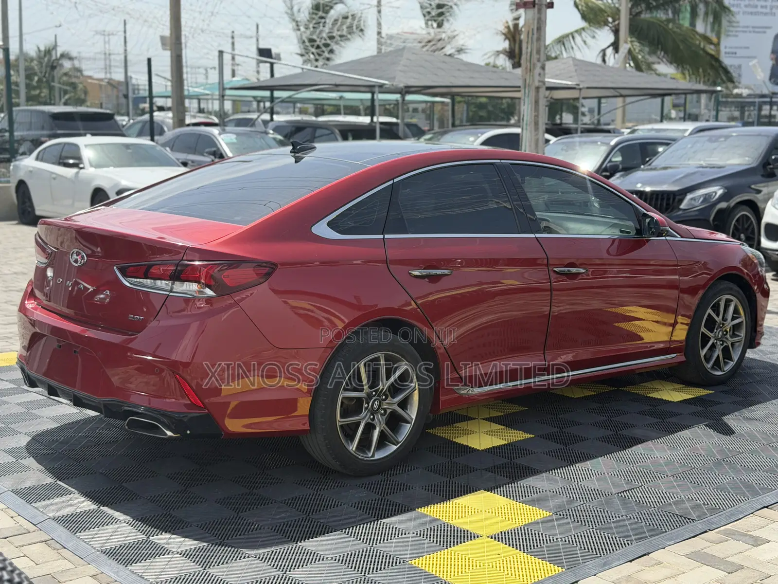 Hyundai Sonata Limited 2.0T 2019 Red