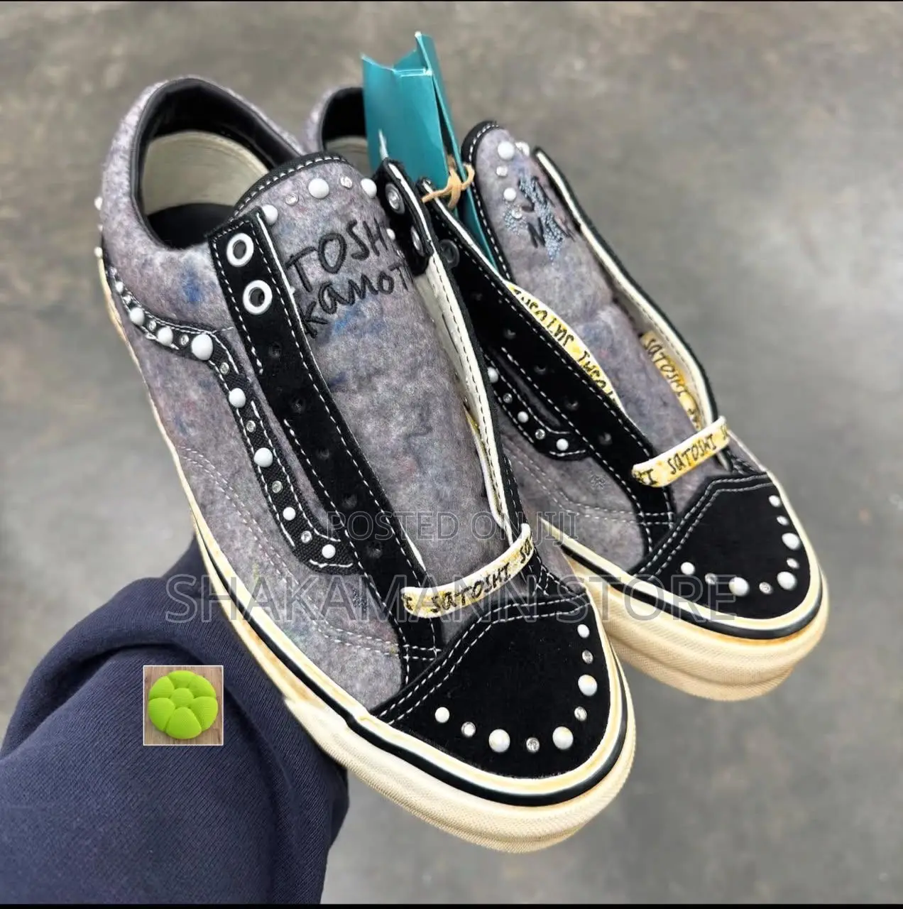 Satoshi Nakamoto X Vans Otw Old Skool Reissue 36 “Army” Hi
