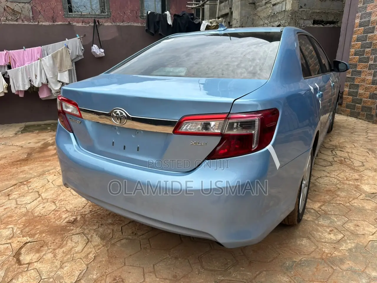 Toyota Camry XLE 4dr Sedan w/Prod. End 11/13 (2.5L 4cyl 6A) 2014 Blue