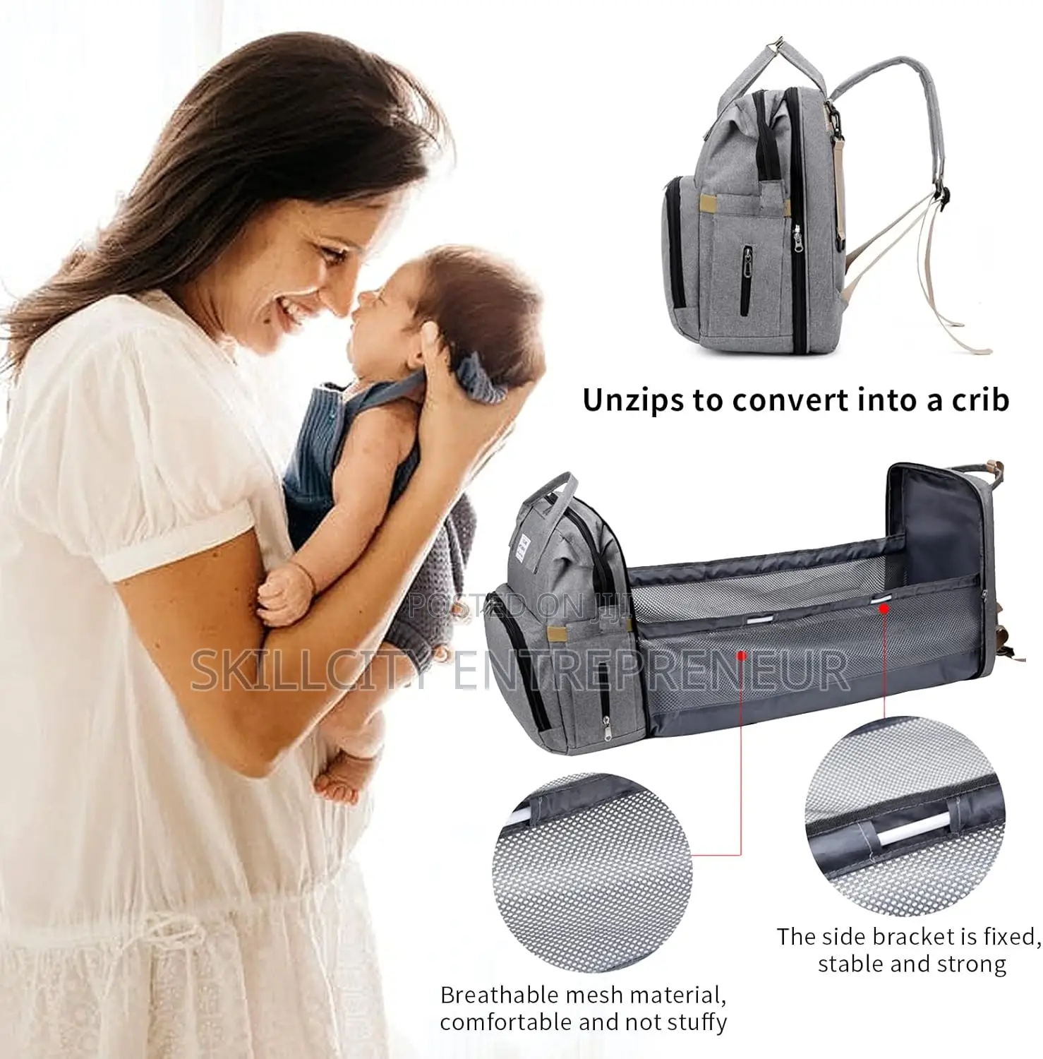 3-in-1 Baby Bag