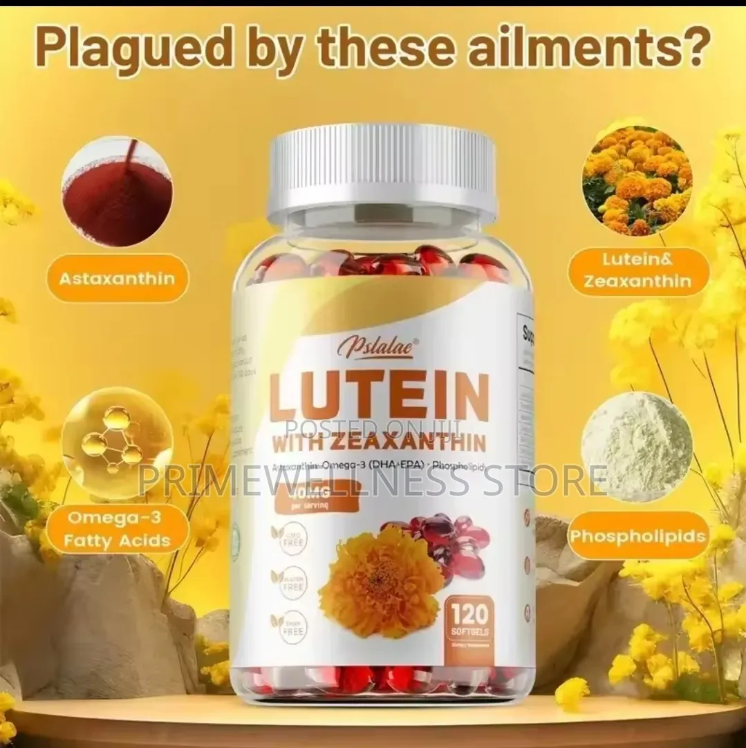 Lutein With Zeaxanthin+Astaxanthin+Omega 3(Dha+Epa)+Phospholipids