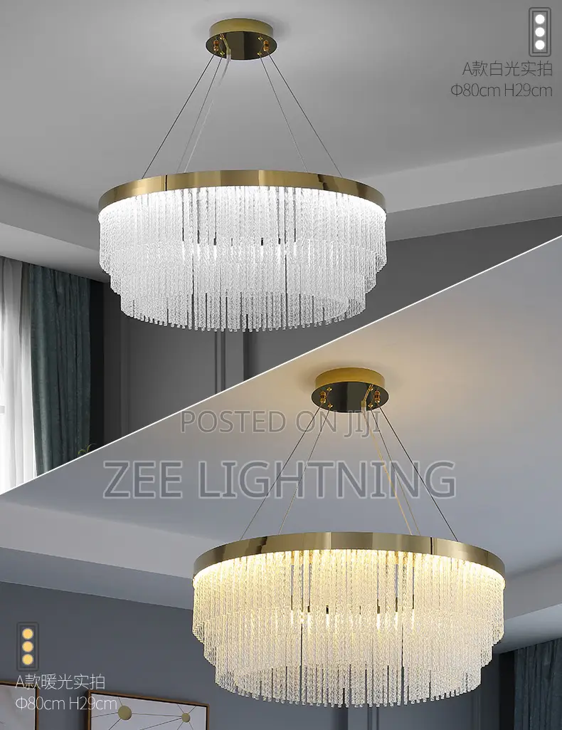 Nordic Crystal Chandelier (Size 600mm)
